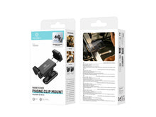 Suporte com Clip para Telemovel Techancy TI2350, 58-88mm, Base Magnetica N52, Rotacao 360 Graus, Multiusos, Preto-4