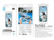 Fehér Techancy vízálló telefontok nyakpánttal