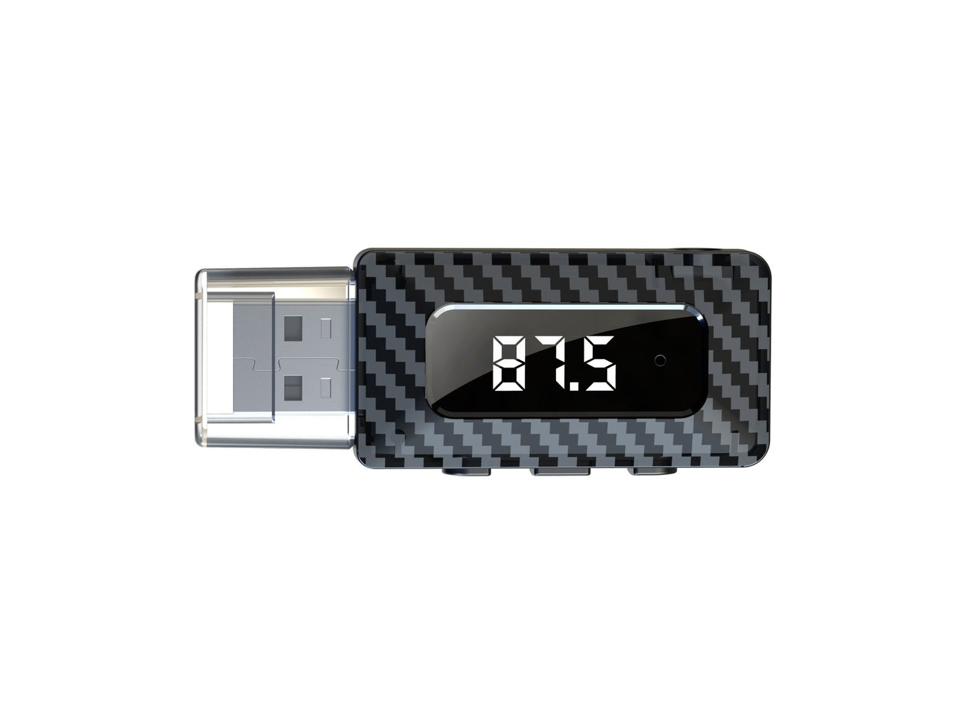 Fekete Techancy TQ5907 Bluetooth FM adó-vevő