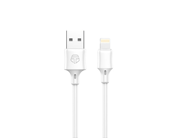 Fehér Techancy USB-A–Lightning kábel