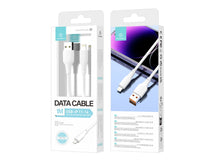 Fehér Techancy USB-A–Lightning kábel