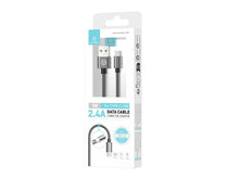 Szürke Techancy USB-C adatkábel 1 méteres kivitelben