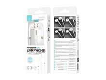 Techancy Fone de ouvido com fio TD8023, plugue 3,5 mm, controle no fio, microfone HD, cabo 1,2m-3