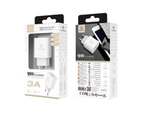 Fehér Techancy TA2775 USB-C hálózati töltő