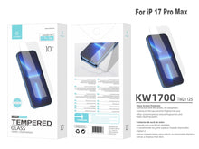Átlátszó Techancy edzett üvegfólia iPhone 17 Pro Max készülékhez