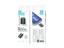 Fekete Techancy KK2109 USB 3.0 OTG adapter