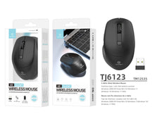 Fekete Techancy TJ6123 vezeték nélküli egér