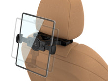 Fekete Techancy autós tablet- és telefontartó fejtámlára