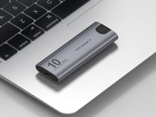 Szürke Techancy M.2 NVMe SSD ház USB-C csatlakozással
