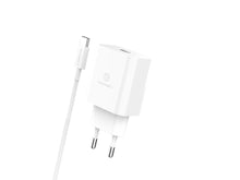 Fehér Techancy TA2814 USB-C gyorstöltő kábellel