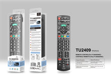 Fekete Techancy TU2409 távirányító Panasonic televíziókhoz