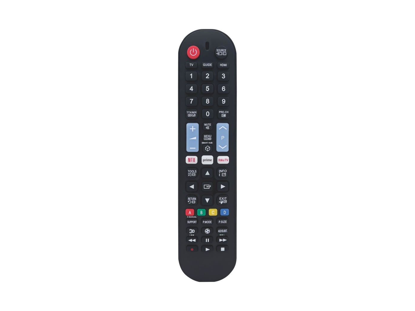 Fekete Techancy TU2413 TV-távirányító Samsung televízióhoz