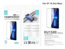 Átlátszó Techancy edzett üveg kijelzővédő iPhone 14 Pro Max készülékhez