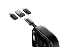 Techancy TV3758 fekete USB-C OTG kábelkészlet adapterekkel