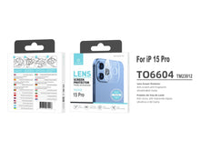Átlátszó Techancy kameralencse-védő iPhone 15 Pro készülékhez