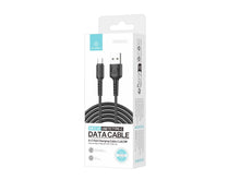 Fehér Techancy USB-A–USB-C adat- és töltőkábel