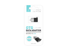 Techancy KK2102 fekete micro USB–USB-A OTG adapter