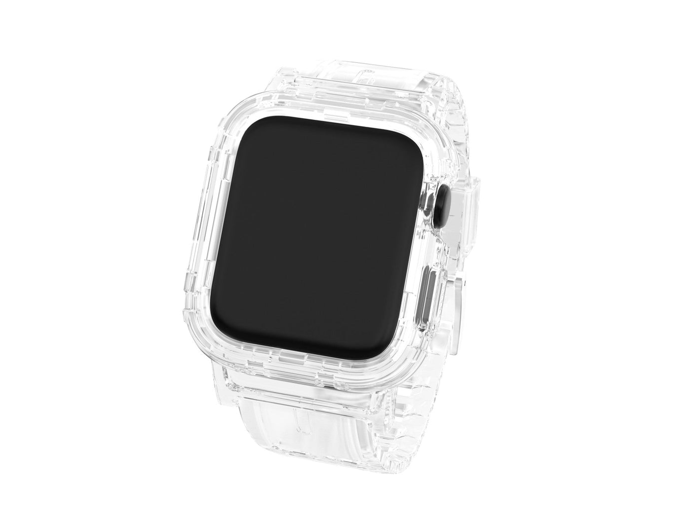 Átlátszó Techancy KC2111 szilikon szíj Apple Watchhoz