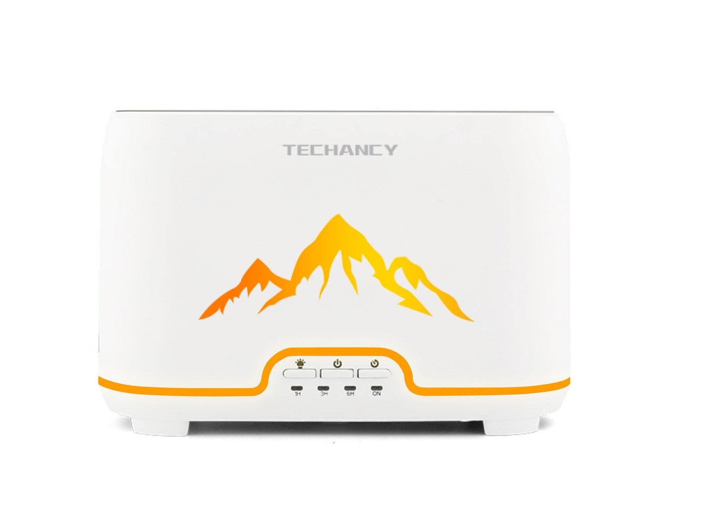 Fehér Techancy Flame LD3915 LED aromadiffúzor