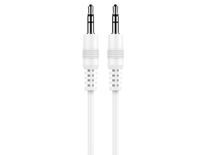 Fehér Techancy 3,5 mm-es audiokábel
