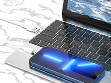Fehér Techancy USB-A–Lightning kábel