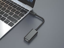 Fekete Techancy USB-C–HDMI adapter