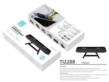 Fekete Techancy TI2288 monitor- és TV-tartó tálca