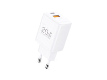 Fehér Techancy TA2825 USB-C és USB-A gyorstöltő