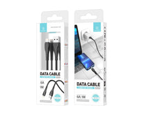 Fekete Techancy USB-A–Lightning kábel