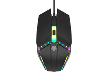 Fekete Techancy TJ6105 gamer egér LED világítással