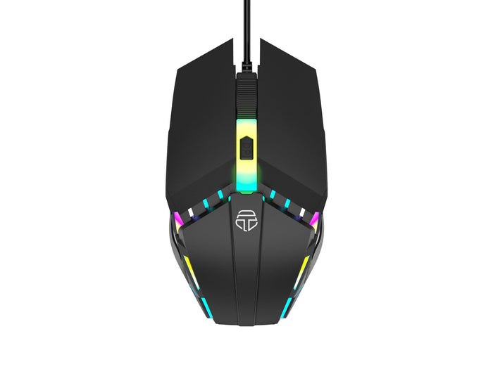Fekete Techancy TJ6105 gamer egér LED világítással