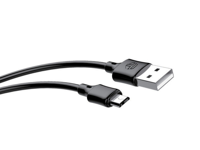Fekete Techancy Micro USB adatkábel