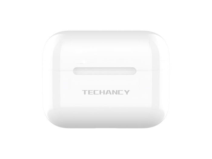 Fehér Techancy KP2713 TWS Bluetooth fülhallgató