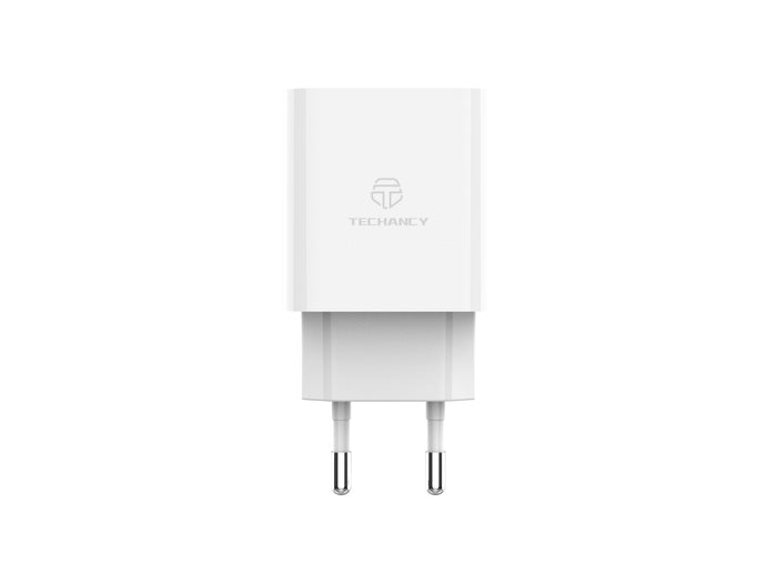 Fehér Techancy TA2814 USB-C gyorstöltő