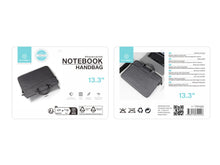 Fekete Techancy laptop táska 13,3 hüvelykes géphez