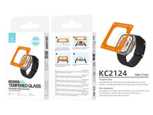 Átlátszó Techancy edzett üveg kijelzővédő Apple Watch Ultra 49 mm-hez