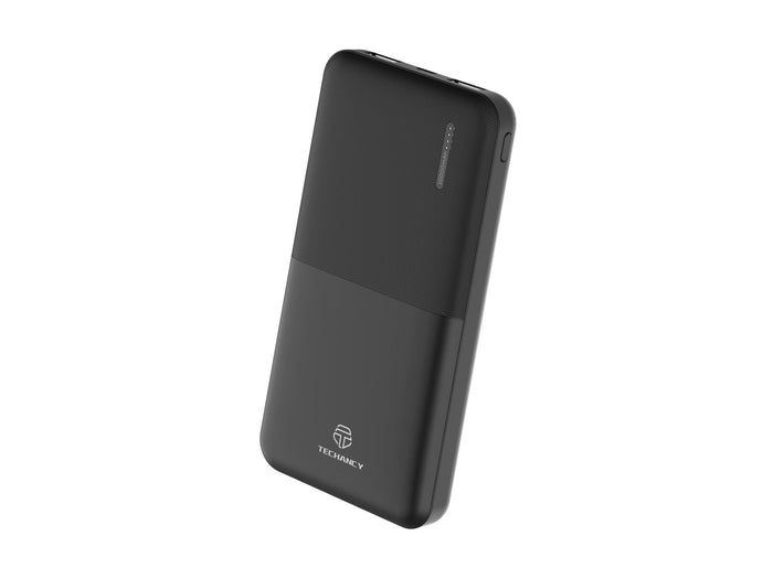 Fekete Techancy 10000 mAh power bank