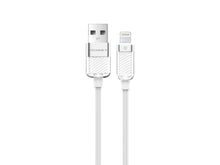 Fehér Techancy USB-A–Lightning kábel