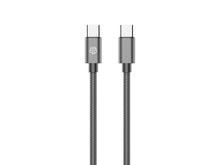 Szürke Techancy USB-C–Lightning kábel 1 m
