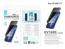 Techancy KV1600 privát kijelzővédő iPhone XR és iPhone 11 készülékhez