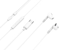 Techancy Auscultadores Estéreo Para Música TD8089 Branco, Interface Dsp/Type-C Compatível Com Samsung/Huawei/Xiaomi, Etc.-2