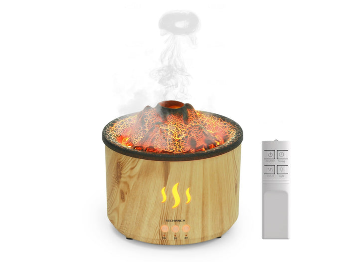 Barna Techancy LD3916 aroma párásító távirányítóval