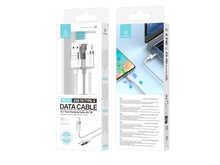 Fehér Techancy USB-A–USB-C kábel