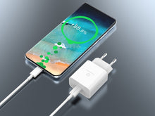 Fehér Techancy TA2814 USB-C gyorstöltő kábellel
