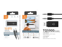 Fekete Techancy TQ5900 Bluetooth adapter