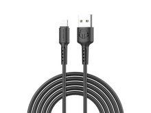 Fehér Techancy USB-A–Lightning kábel