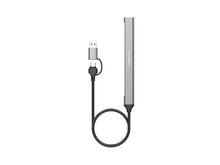 Szürke Techancy KT2903 USB hub 7 porttal