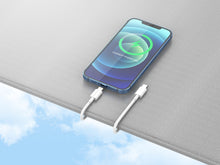 Fehér Techancy USB-C–Lightning kábel