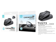 Fekete Techancy TI2273 autós telefontartó középkonzolra