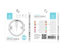 Fehér Techancy USB-A–Lightning adatkábel